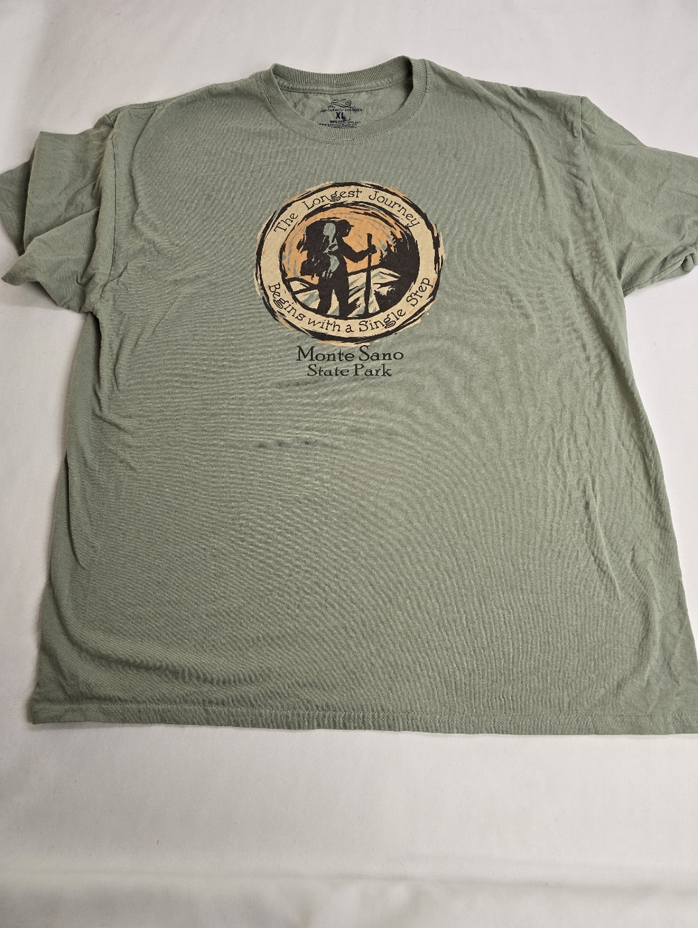 Monte Sano State Park The longest Journey Begins With A Single Step Graphic Tee
